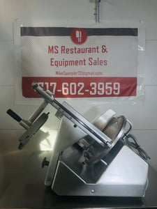 2013 Bizerba GSP-H Manual Meat Cheese Deli Slicer, W/Sharpener Fully Refurbished