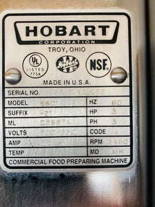 Hobart 5801 Meat Saw REFURBISHED WORKING GREAT