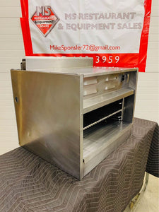 Vulcan VICM24 NAT Gas Cheesr Melter /Salamander