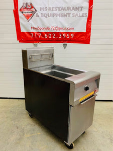 Frymaster MJCFSD 80# Nat. Gas Deep Fryer Refurbished Tested & Working!