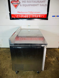 Avantco 178TWT48R, 48in, Worktop Refrigerated Prep Table