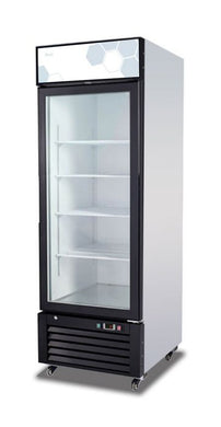 Migali C-23RM-HC 23 cu/ft Glass Door Merchandiser Refrigerator