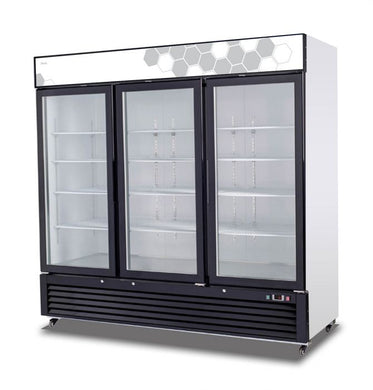 Migali C-72FM-HC 72 cu/ft Glass Door Merchandiser Freezer