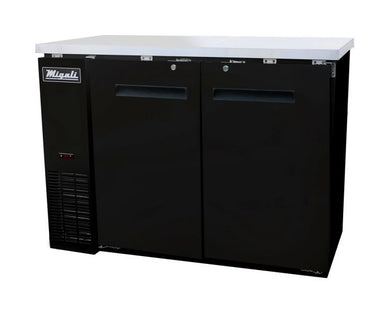 Migali C-BB48-HC 48″ Solid Door Back Bar Refrigerator