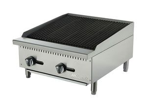Migali C-CR24 24″ Wide Char-Rock Broiler - 70,000 BTU