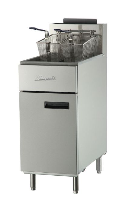 40 lb Natural Gas Fryer - 102,000 BTU SKU C-F40-NG