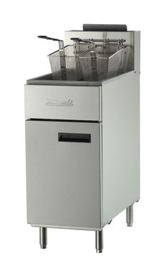 C-F40-LP 40 lb Liquid Propane Fryer - 90,000 BTU