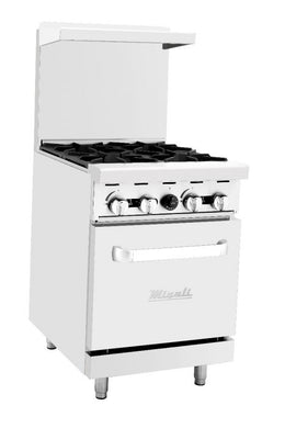 Migali C-RO4-LP 4 Burner Range, (1) Oven, Liquid Propane