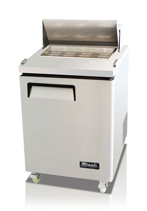 Migali C-SP27-8-HC 27″ – 8 Pans, Sandwich Prep Table