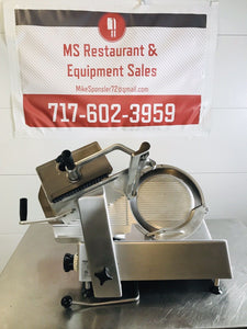 Bizerba 2012 GSP-H Manual Meat Cheese Deli Slicer, W/ Sharpener. Great Condition