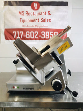 Bizerba 2012 GSP-H Manual Meat Cheese Deli Slicer, W/ Sharpener. Great Condition