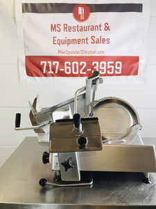 Bizerba 2012 GSP-H Manual Meat Cheese Deli Slicer, W/ Sharpener. Great Condition