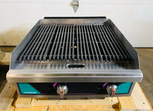 Toastmaster TMRC24 24" Gas Charbroiler w/ Reversible Grates, Radiant
