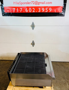 Toastmaster TMRC24 24" Gas Charbroiler w/ Reversible Grates, Radiant