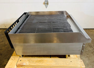 Toastmaster TMRC24 24" Gas Charbroiler w/ Reversible Grates, Radiant
