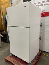Load image into Gallery viewer, Maytag M1TXEGMYW Freestanding Top Freezer Refrigerator with 20.6 cu. ft. Tested &amp; Working