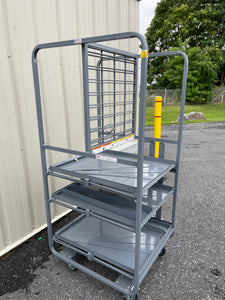 National Cart Co. Stocking Carts w/Dividers on Casters