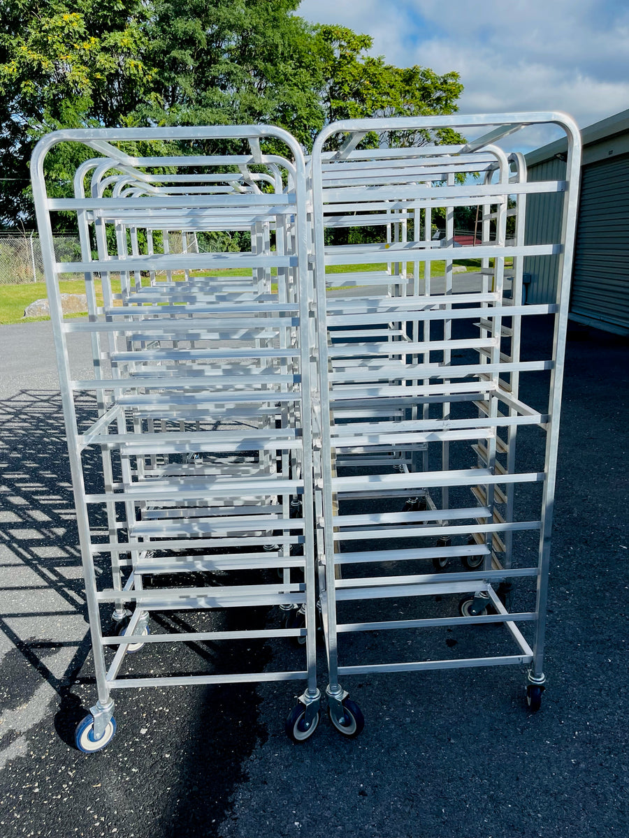 Sheet Pan Bakery Bread Rack FULL PAN on casters CLEAN – MS Restaurant ...