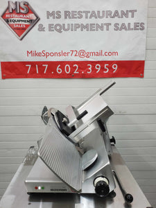Bizerba GSP H 2012 Manual Deli Slicer Fully Refurbished, Tested, Working