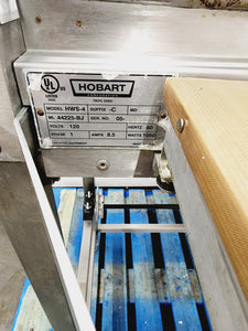 Hobart HWS4 Hand Wrap Station Hot Plate with Printer Refurbished Tested Working