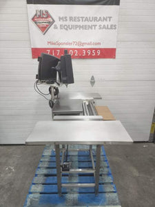 Hobart HWS4 Hand Wrap Station Hot Plate with Printer Refurbished Tested Working