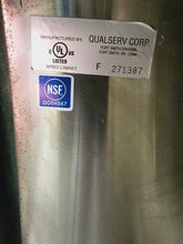 Load image into Gallery viewer, QualServe NSF Sink Stainless Steel Refurbished Works Great