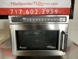 Amana HDC212 C- Max Heavy Duty Commercial Microwave 2100Watt Tested & Working!