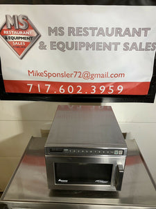 Amana HDC212 C- Max Heavy Duty Commercial Microwave 2100Watt Tested & Working!