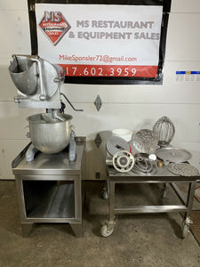 Hobart A-200 20 Qt Dough Bakery Mixer 3 Speed W/ All Attachments Fully Refurbish