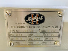 Load image into Gallery viewer, Hobart A-200 20 Qt Dough Bakery Mixer 3 Speed W/ All Attachments Fully Refurbish