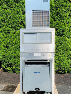 Cornelius WCF1101-A Air cooled Flake ice machine & Follett ITS500NS Ice Bin & Transport System.