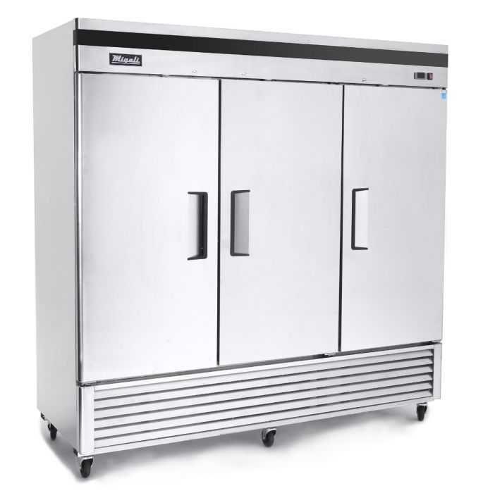 Migali C-3FB-HC 3 Door Reach-In Freezer