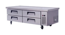 Load image into Gallery viewer, Migali C-CB72-76-HC 72″ Wide Refrigerated Chef Base with 76″ extended top