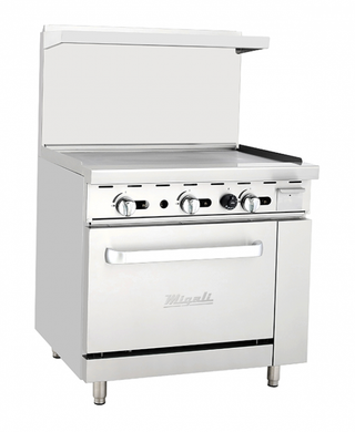 Migali C-RO-36G-NG 36” Griddle, (1) Oven, Natural Gas