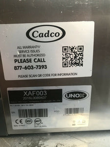 Cadco Roberta Convection Oven Unox XAF003