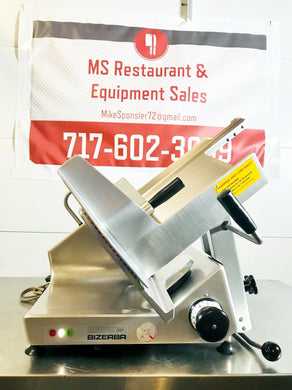Bizerba GSP-H 2015 Manual Meat Cheese Deli Slicer W/ Sharpener Fully Refurbished