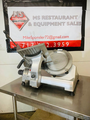 Hobart 2812 Manual Gravity Feed Meat Cheese Deli Slicer