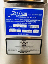 Load image into Gallery viewer, DeLuxe Equipment Company Inc Model # CR-2-3S Bakery Oven