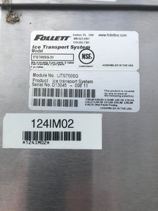 Follett Ice Transport System ITS700SG-31, Refurbished, Working Great