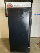 Load image into Gallery viewer, True GDM-14RF Black Glass Pop Refrigerator Cooler Radius Front