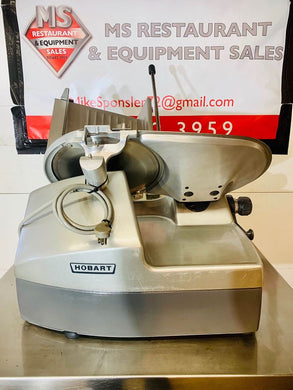 Hobart 2912, 6 Speed Heavy Duty Commercial Meat, Cheese, Deli Slicer Refurbished Works Great!
