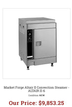 Load image into Gallery viewer, Market Forge ALTAIR II-6 (6) Pan Convection Steamer, Refurbished, Tested &amp; Working Great