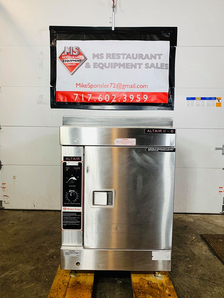 Market Forge ALTAIR II-6 (6) Pan Convection Steamer, Refurbished, Tested & Working Great