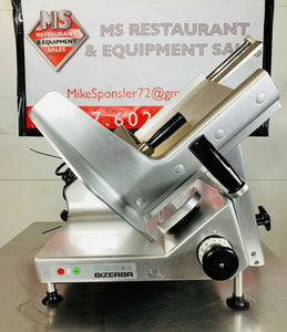 Bizerba SE12 Heavy Duty Manual Commercial Meat Deli Cheese Slicer 13" Blade