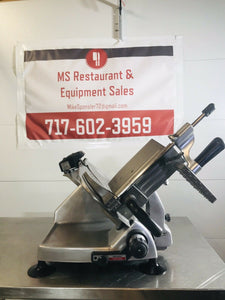 Hobart 2812 12" Manual Meat Cheese Deli Slicer W/ Sharpener Fully Refurbished