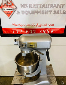 Hobart A200 mixer with 3 attachments. Fully Refurbished (All New Bearings) Tested & Working!