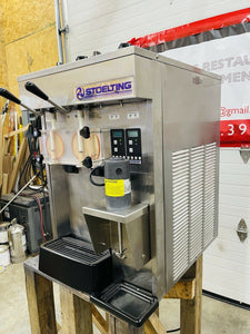 Stoelting SF121-3812 Two Flavor Soft Serve Shake Freezer w/ (2) 12qt Hoppers