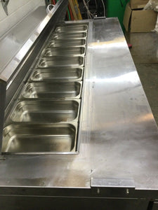 Blue Air BLPT72-HC 3 Doors All Stainless Prep. Table 72” Fully Refurbished!