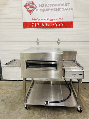 Lincoln 1132-002-U 50” Single Deck Impinger Conveyor Oven Refurbished & Working
