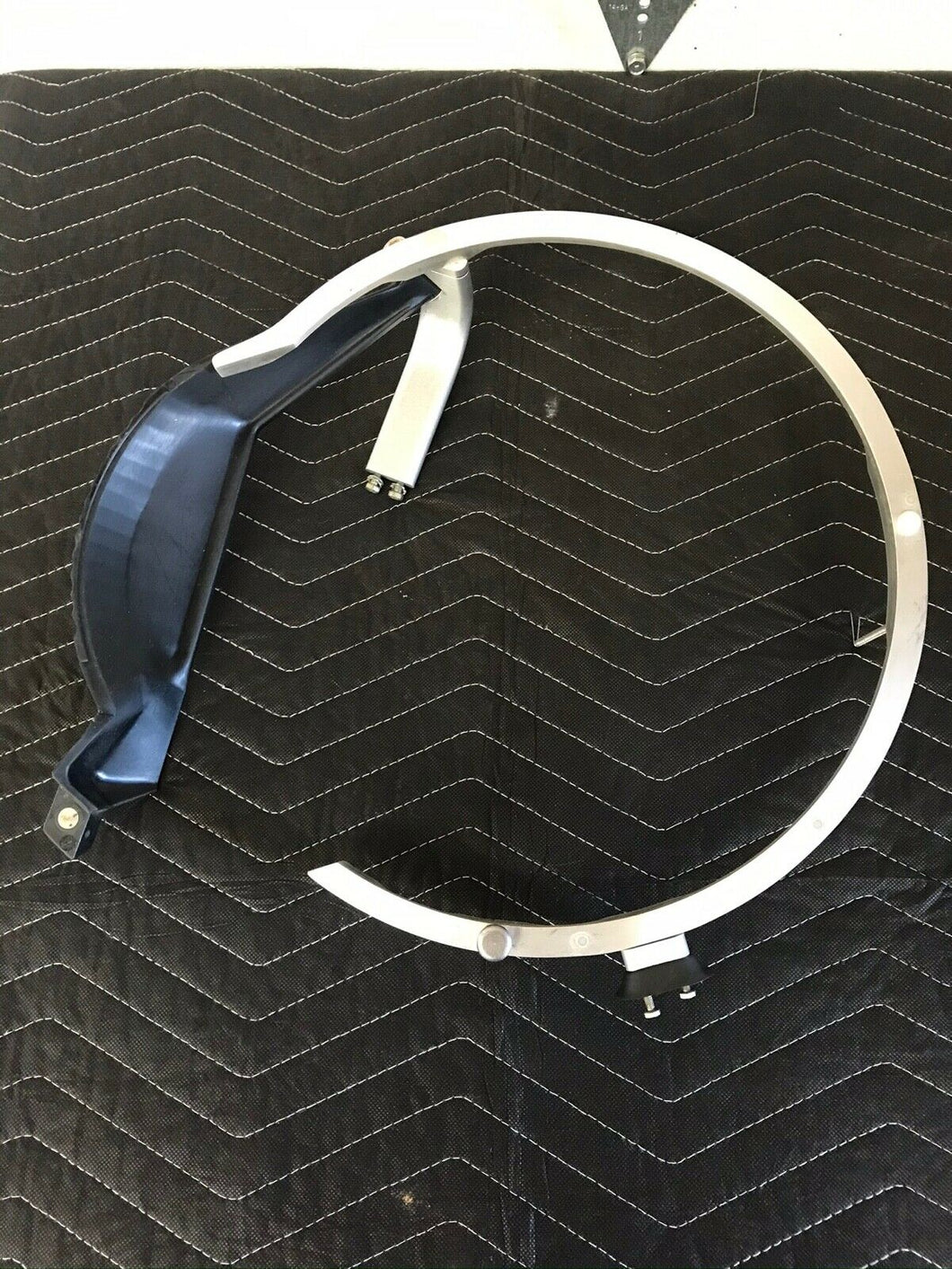 Bizerba Guard Ring part #60370114401 fits model se-12 with scraper and support.